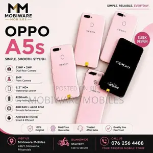 Oppo A5s 4GB 64GB (Used)
