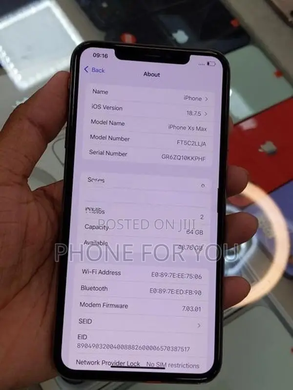 Apple iPhone XS Max (Used)