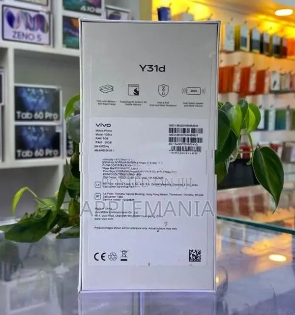Vivo Y31D 6/128GB (Brand New)