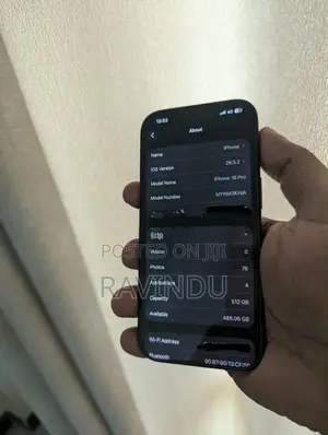 Apple iPhone 16 Pro 512GB (Used)