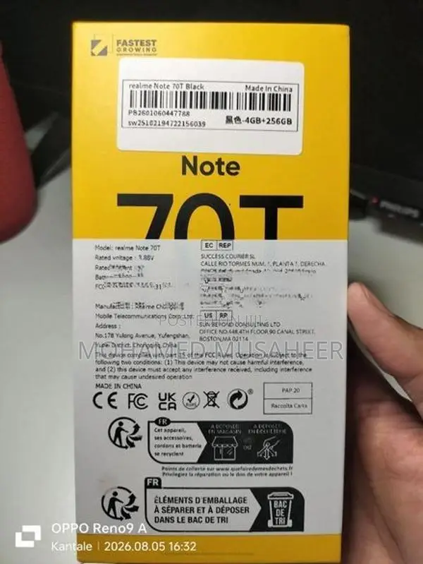 Realme Note 70T (Brand New)