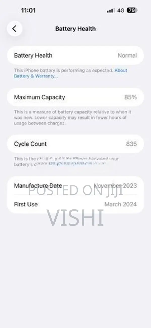 Apple iPhone 15 Plus 128GB (Used)