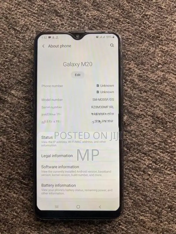 Samsung Galaxy M20 (Used)