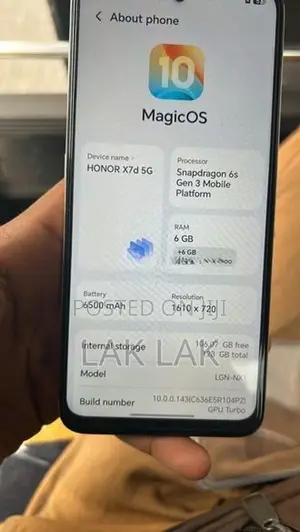 Honor x7d (Used)
