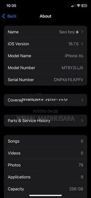 Apple iPhone XS (Used)