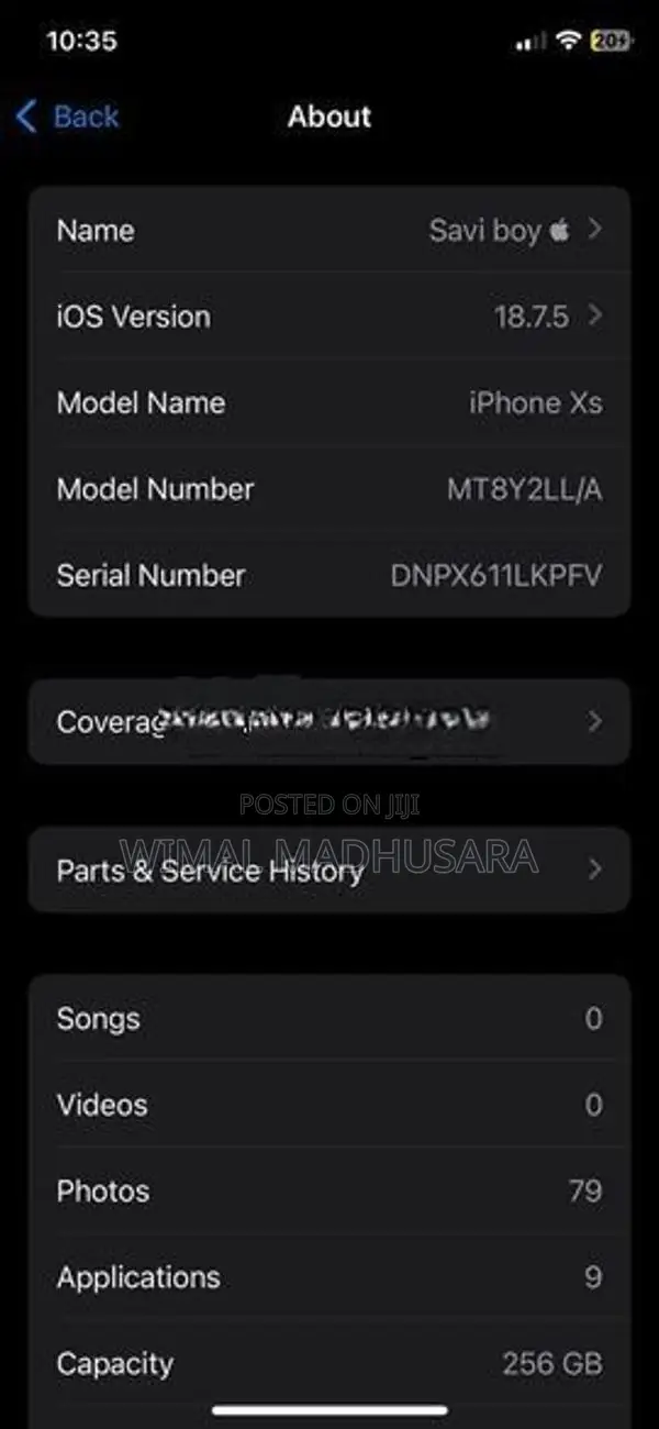 Apple iPhone XS (Used)