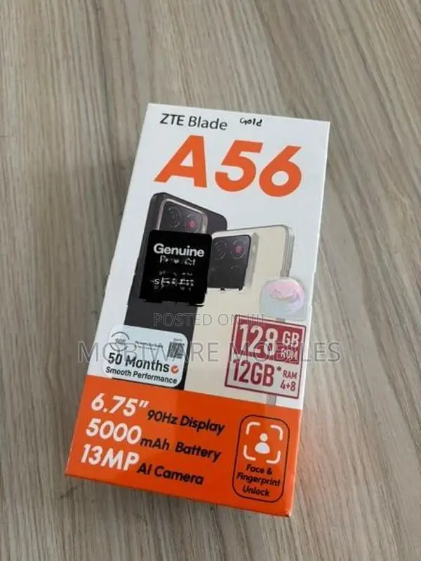ZTE Blade A56 128GB (Brand New)