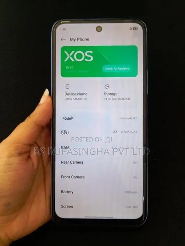 Infinix Smart 10 4 4GB/64GB (Used)