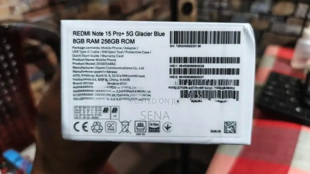Xiaomi Redmi Note 15 Pro+ Pro+5G (Used)