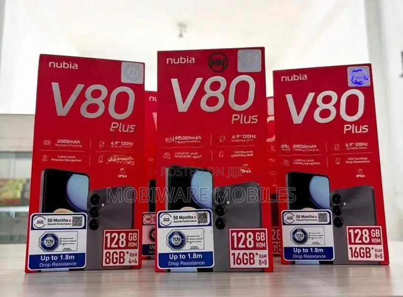 ZTE nubia V80 PLUS 8GB 256GB (Brand New)