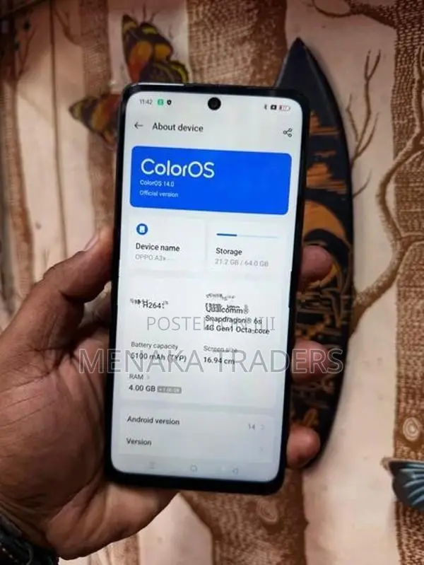 Oppo A3× 4/64GB (Used)