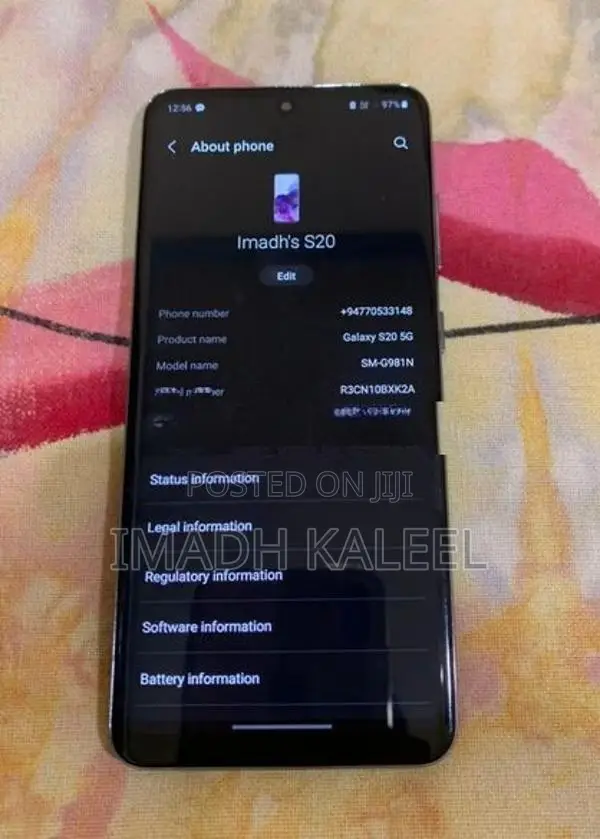 Samsung Galaxy S20 (Used)