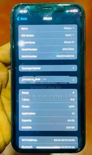 Apple iPhone 11 (Used)