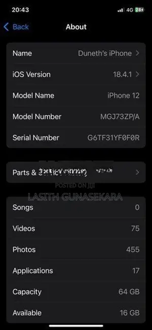 Apple iPhone 12 64GB (Used)