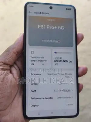 Oppo F31 Pro Plus 5G (Used)