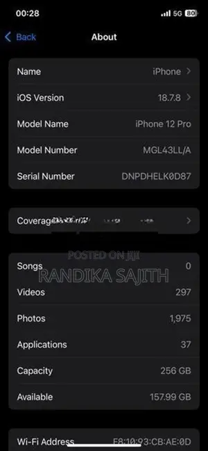 Apple iPhone 12 Pro (Used)
