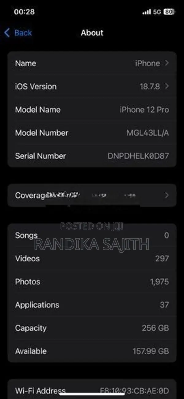 Apple iPhone 12 Pro (Used)