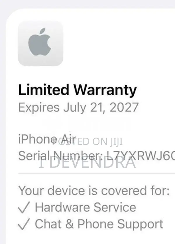 Apple iPhone 17 Air (Used)