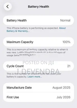 Apple iPhone 17 Air (Used)