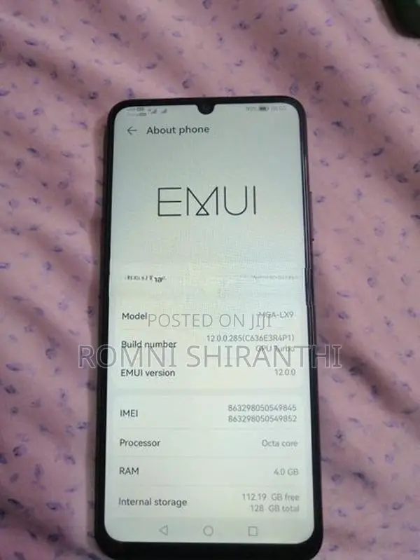 Huawei Nova Y70 128gb (Used)
