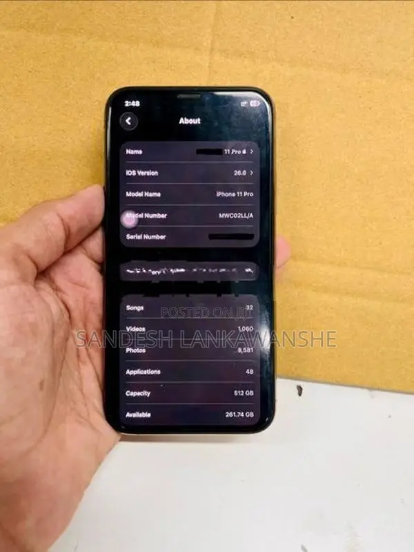 Apple iPhone 11 Pro 512GB Gold (Used)