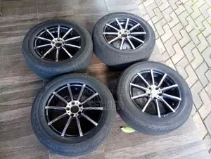 15" 5 studs alloy wheels with 195/65/15 tyres for Car