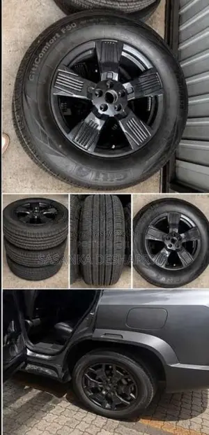 18 Alloy wheels with tyres 235/65R18 for SUV