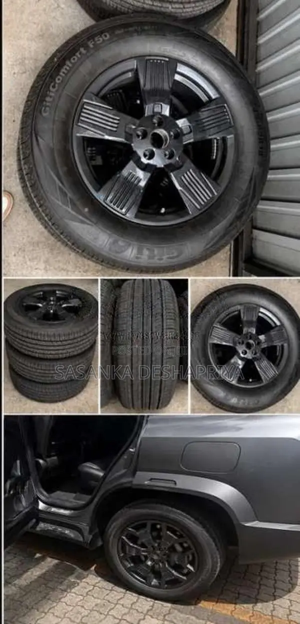 18 Alloy wheels with tyres 235/65R18 for SUV