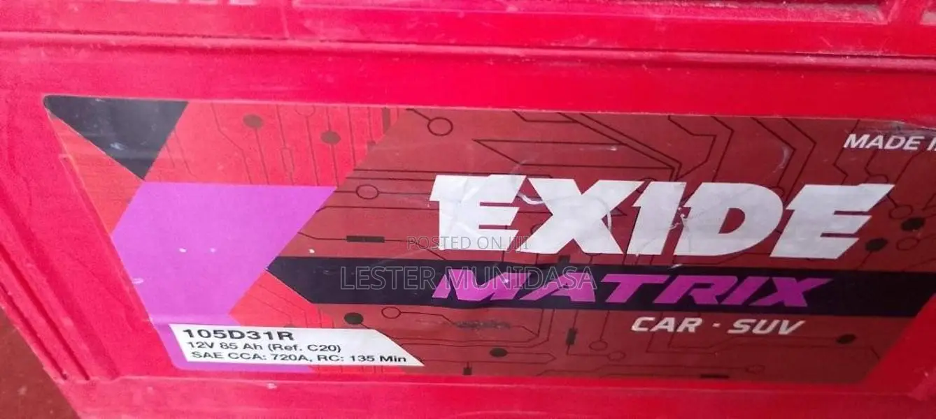 100Amp90AmpsGoodBatteryS for Van