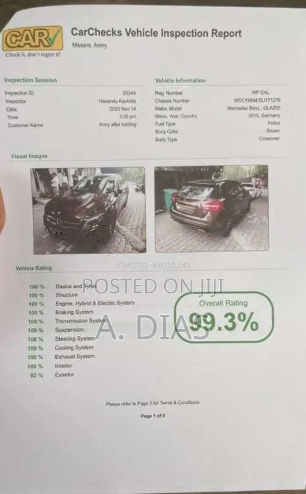 Mercedes-Benz C200 GLA 200 2015 SUV (Used)