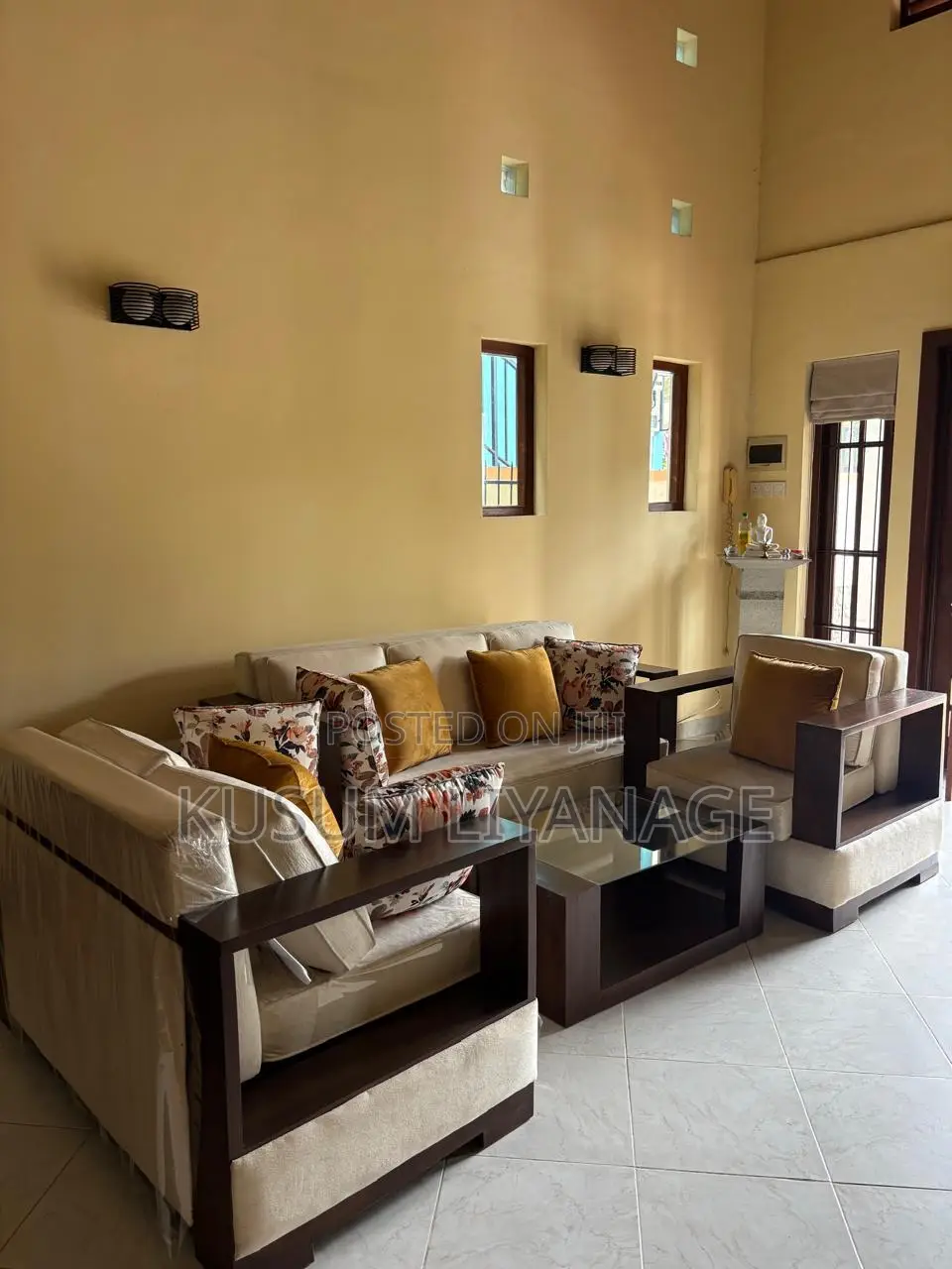 Sofa Set and Coffee Table
