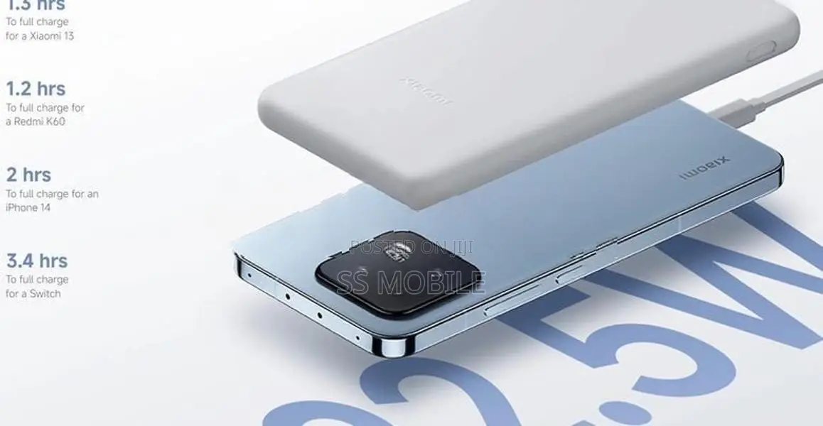 MI Power Bank 10000mAh 22.5W Lite (Abans War)