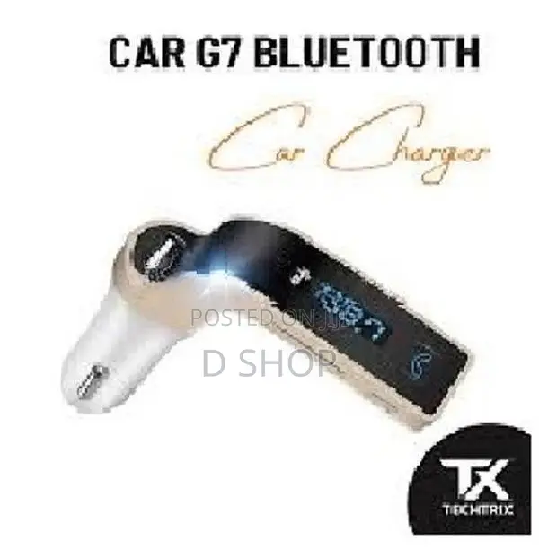 CAR G7 Bluetooth Charger, Transmitter FM/MP3 Player