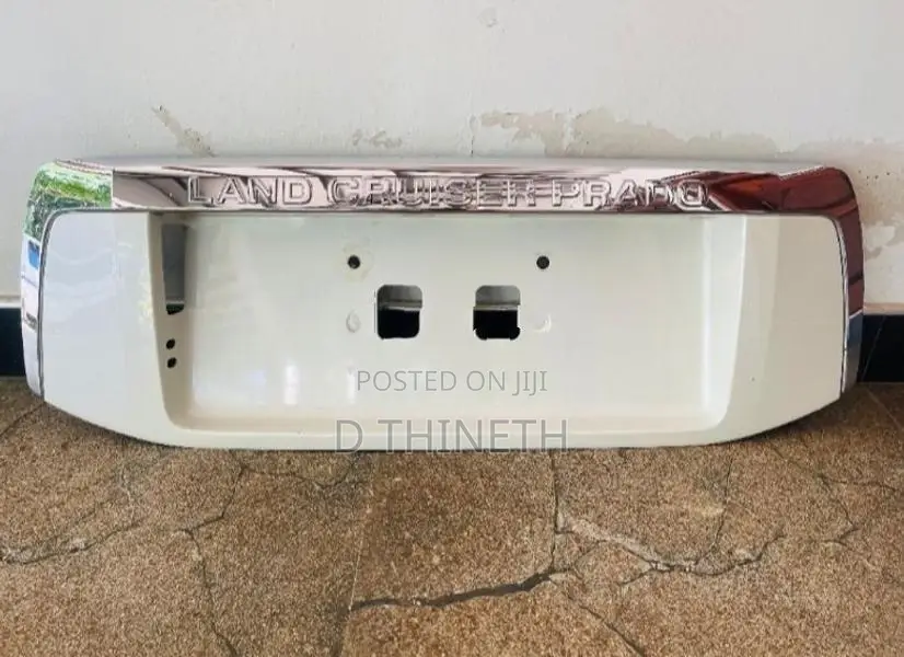 Prado 150 Number Plate Holder 2011