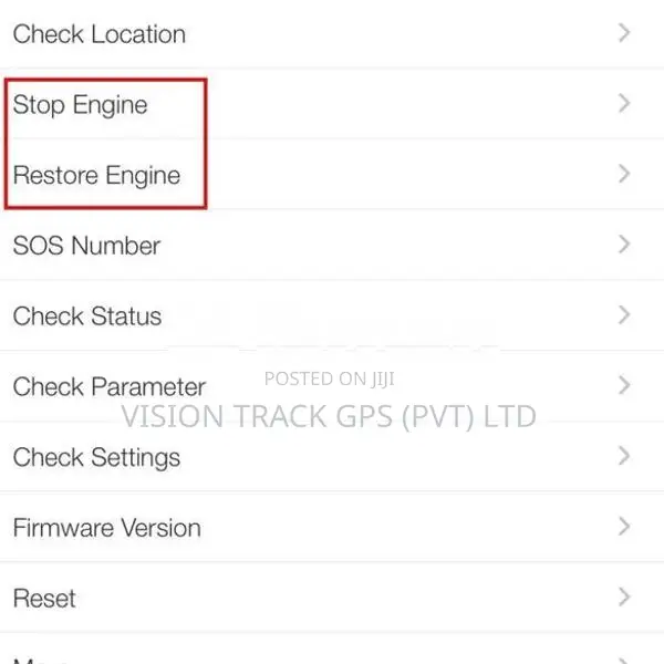 Vehicle Gps Tracker Engine Cut-Off