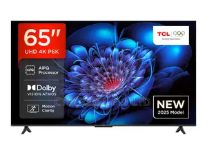 TCL P6K 65 Inch UHD Smart TV 2 Year Authorized Agent Warranty
