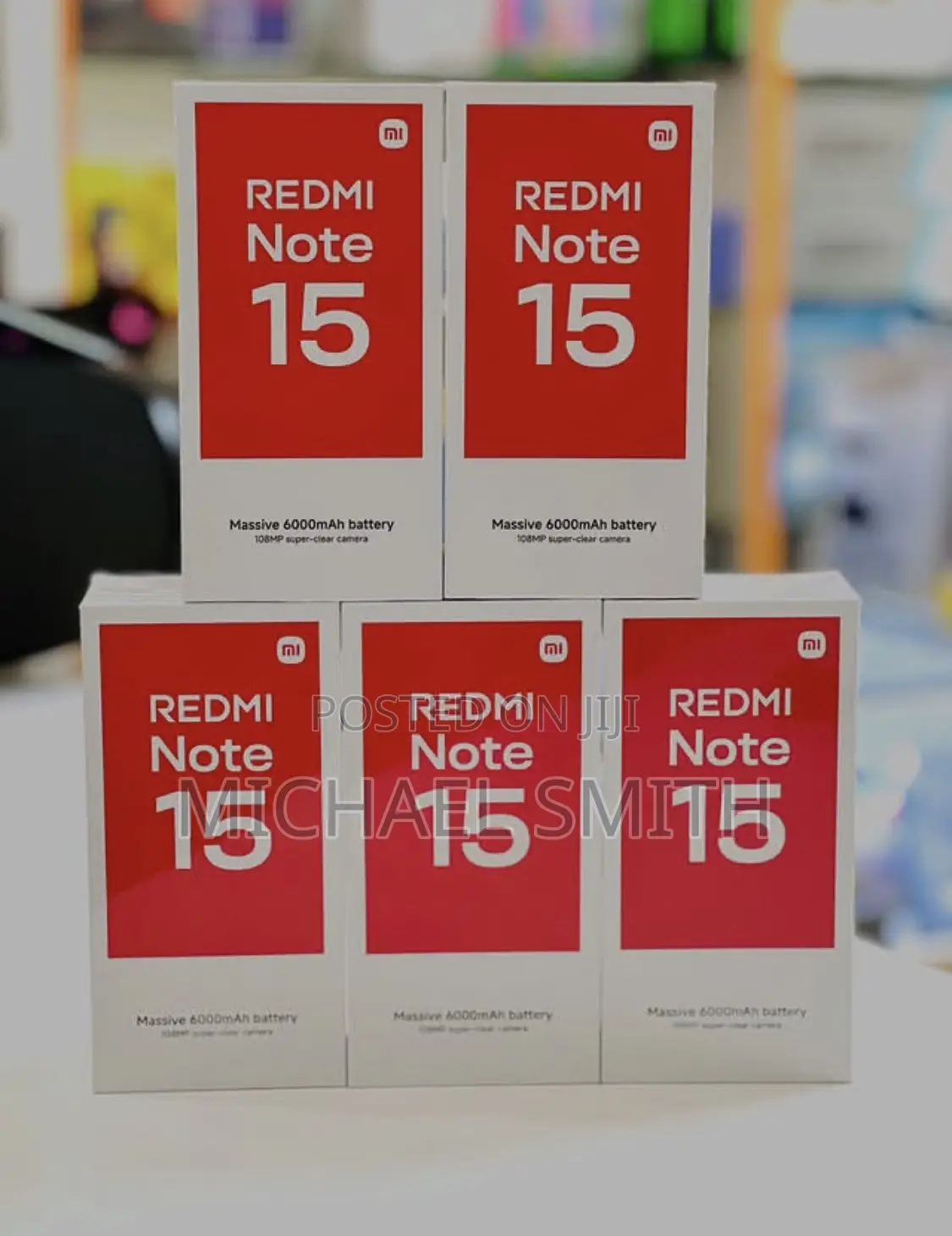 New Xiaomi Redmi Note 15 512 GB Blue
