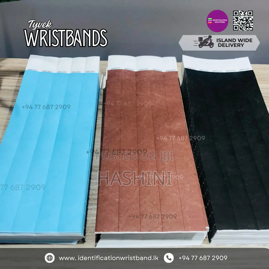 Premium Waterproof Tyvek Wristbands
