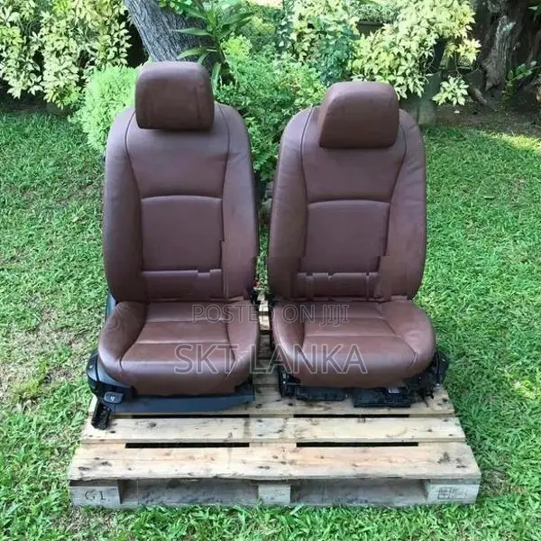 Genuine BMW 520d 5 Series F10 2014 Front Leather Seats Cinnamon Brown