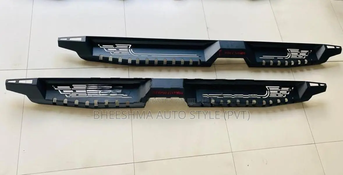 Ford Ranger Black Steel Side Steps