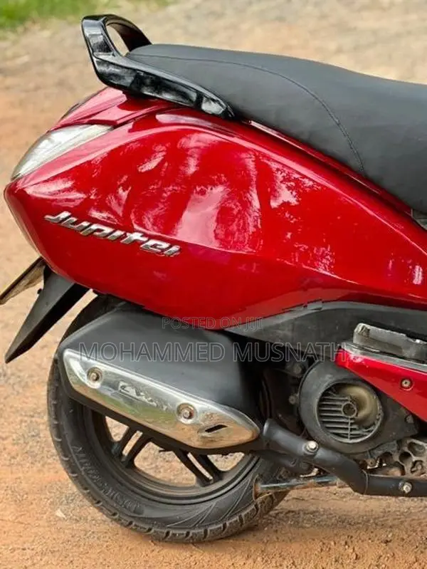TVS Jupiter Red 2014