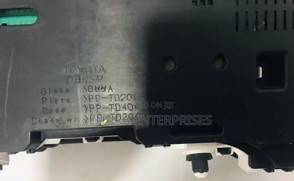 Toyota Axio 141 Meter Board