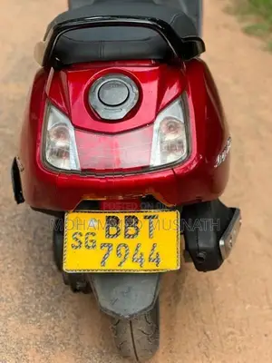 TVS Jupiter Red 2014