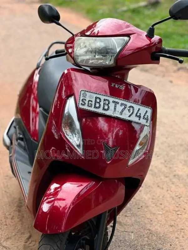 TVS Jupiter Red 2014
