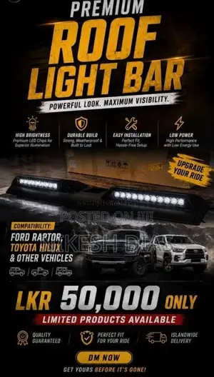 Roof light for SUV