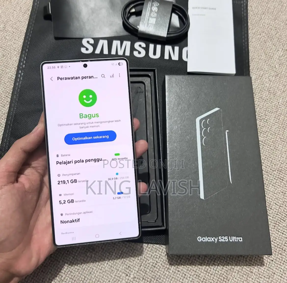 New Samsung Galaxy S25 Ultra 256 GB Black