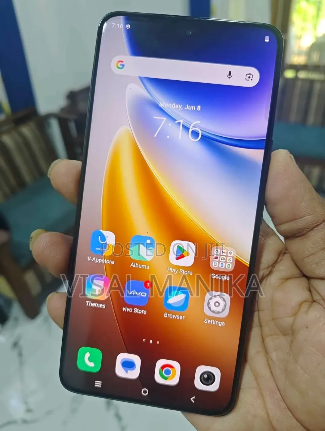 Vivo T4R 256 GB Blue