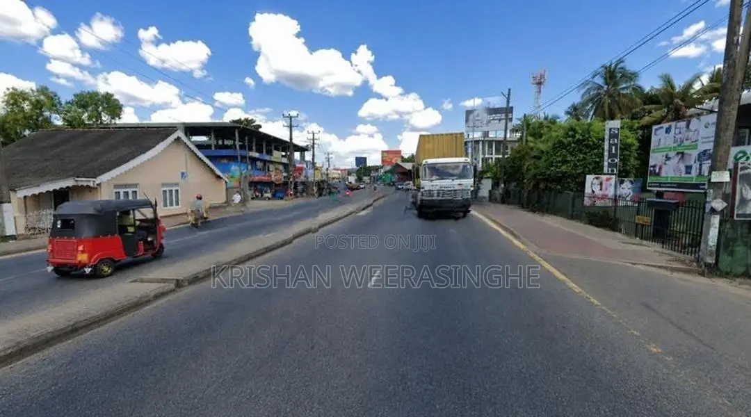 Prime Commercial Land For Sale In Wattala Mabola Main Road Frontage