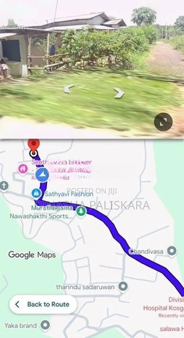 කොස්ගම රෝහල පාරේ අගනා ඉඩමක් විකිණීමට