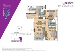 Two Bed Apartment for Sale at Cinnamon Life in Col 02 [AS 04]
